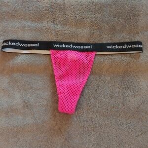 Wicked Weasel Mesh Thong